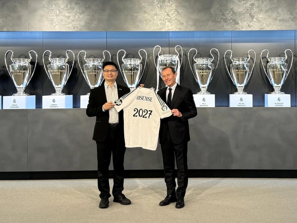Hisense Menjadi Mitra Resmi Real Madrid