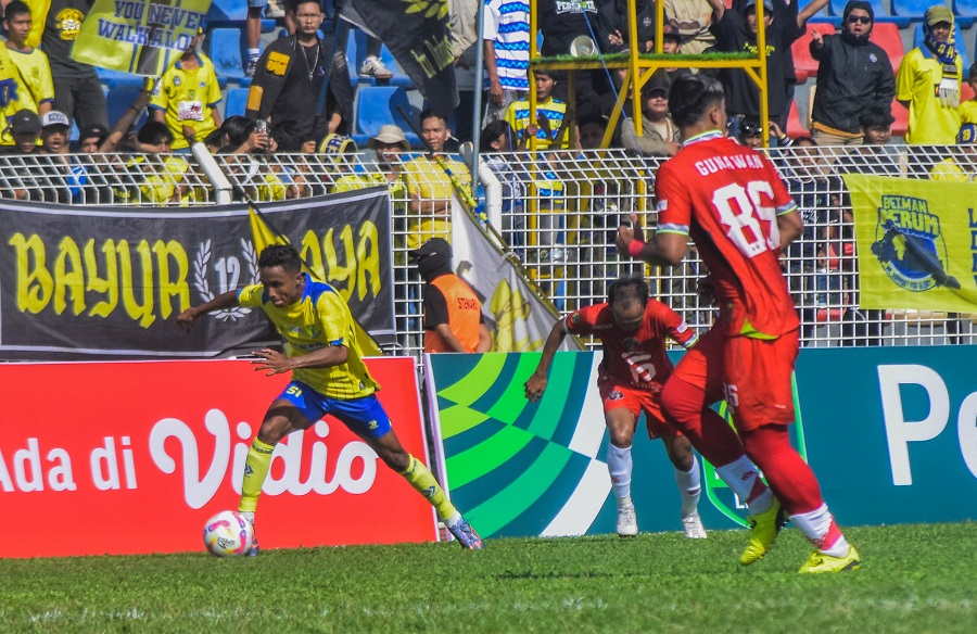 Cuaca Panas dan Angin Pengaruhi Jalannya Pertandingan Persikota Tangerang vs FC Bekasi City