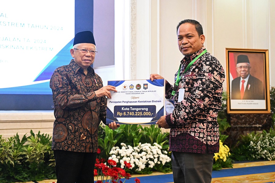 Pemkot Tangerang Terima Dana Insentif Fiskal Rp 6,7 Miliar untuk Penghapusan Kemiskinan Ekstrem