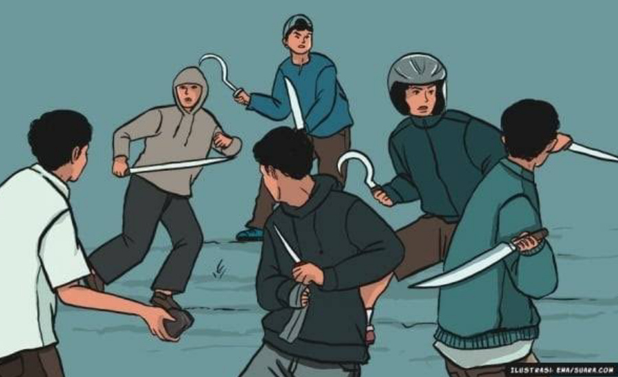 Bawa Senjata Tajam, 8 Remaja Tangerang Ditangkap Polisi