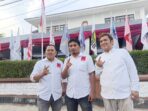 Sachrudin - Maryono Dikawal Projo saat Mengikuti Pengundian Nomor Pilkada Kota Tangerang