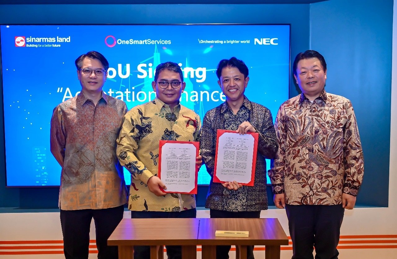 Mitigasi Dampak Perubahan Iklim, NEC Indonesia dan Sinar Mas Land Jalin Kemitraan Strategis untuk Pengembangan Adaptation Finance di Indonesia