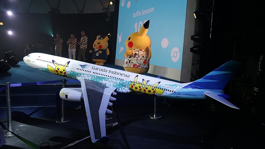 Pikachu Jet GA-2: Kolaborasi Garuda dan Pokémon Promosikan Budaya Indonesia