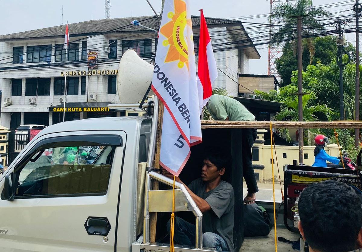 Kantor Dishub Kabupaten Tangerang Didemo, LSM Lesim : Kadis Perhubungan Kabupaten Tangerang Mundur