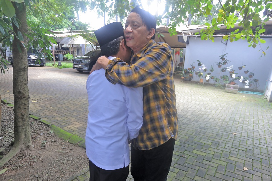 Perkuat Kebersamaan, Sachrudin-Maryono Kunjungi Para Mantan Wali Kota 