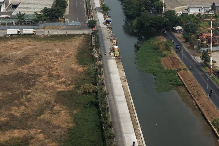 Proyek Jalan Sisi Cisadane Barat Bayur Capai 72 Persen, Segera Dibuka